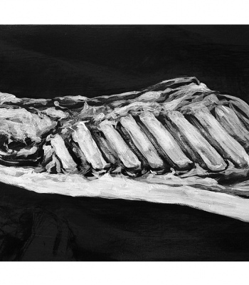 Fleischschuh, Kunstdruck A2 (59,4 x 42 cm)