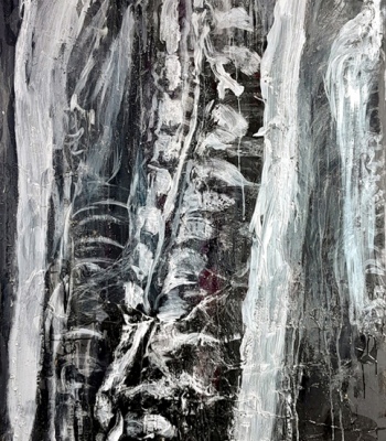 Dicht Gedrängt, Original - Gemälde 