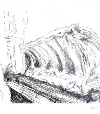 Dry Aged Studie, Kunstdruck A2