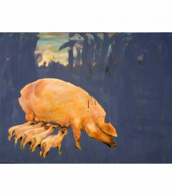 Abendbrot, Kunstdruck A2 (59,4 x 42 cm)