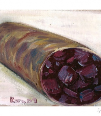 Blutwurst, Kunstdruck A4