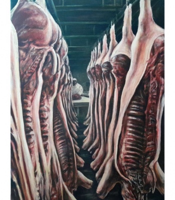 Korridor, Kunstdruck A2