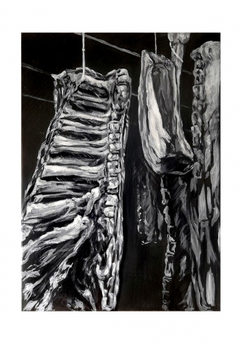 Dry Aged 4, Kunstdruck A4 (29,7 x 21 cm) 