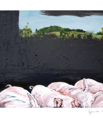 Früher, Kunstdruck A2