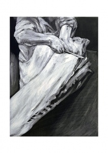 Metzgerschnitt, Kunstdruck A2 (59,4 x 42 cm) 