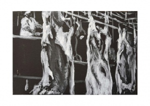 Rinder, Kunstdruck A4 (29,7 x 21 cm)