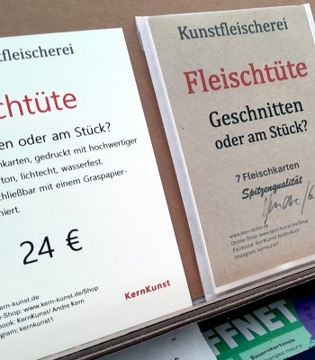 Fleischtüte, Geschnitten oder am Stück? 