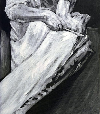 Metzgerschnitt, Original - Gemälde 